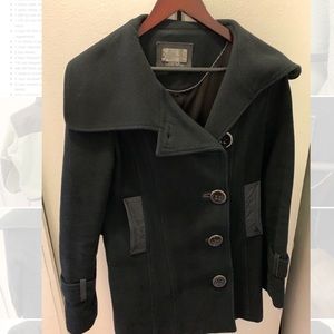 Mackage for Bloomingdales Black Pea Coat